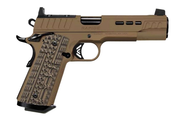 KIMBER RAPIDE FDE OR 1911 .38 SUPER 5IN BARREL 8RD 3000463 - Taurus Savings